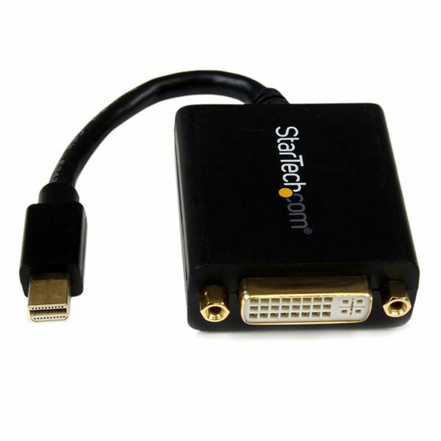 Mini DisplayPort til DVI-adapter Startech MDP2DVI Sort 0,13 m image