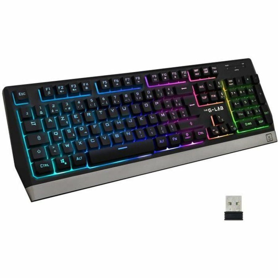 Gaming-tastatur The G-Lab Tungsten AZERTY Fransk image