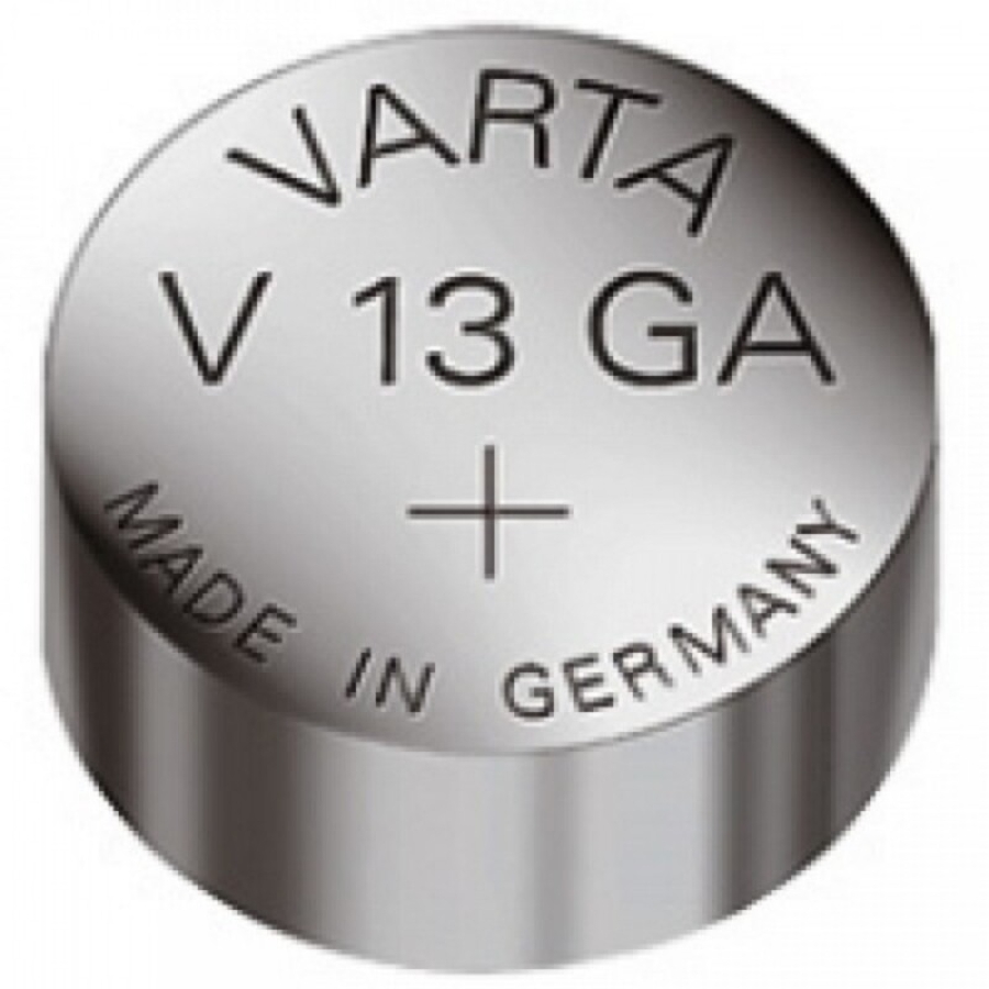 Alkaline knap-cellbatteri Varta V13GA 1,5 V LR44 Sølv image