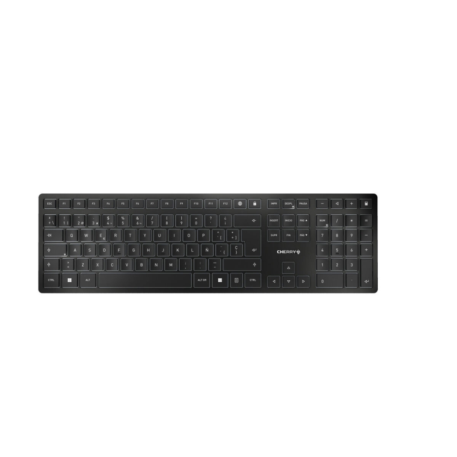 Bluetooth-tastatur Cherry KW 9100 SLIM Spansk qwerty image