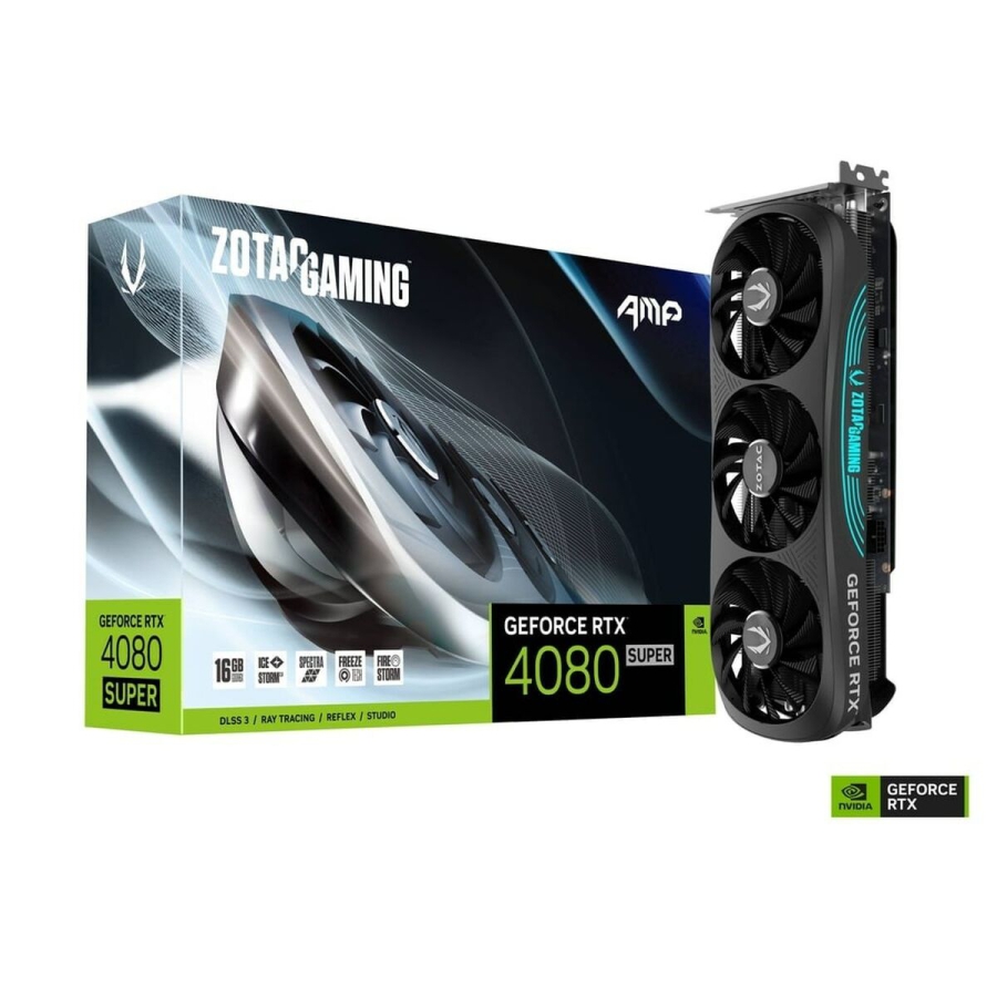 Grafikkort Zotac ZT-D40820F-10P GEFORCE RTX 4080 SUPER 16 GB GDDR6 image