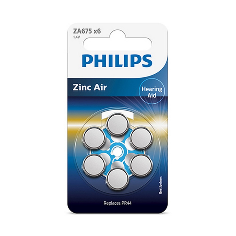 Batterier Philips Zink (6 uds) image