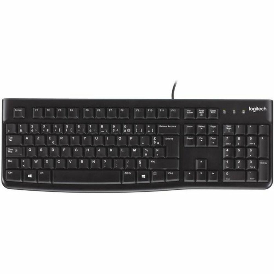 Tastatur Logitech K120 Sort Fransk AZERTY image