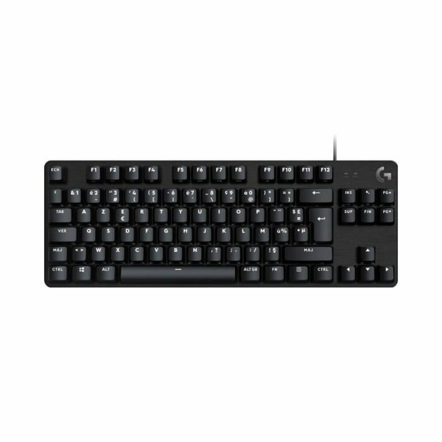 Tastatur Logitech G413 TKL SE USB Sort Baggrundsbelyst Gaming AZERTY image