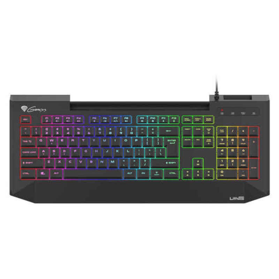 Gaming-tastatur Genesis LITH 400 RGB SLIM Sort image