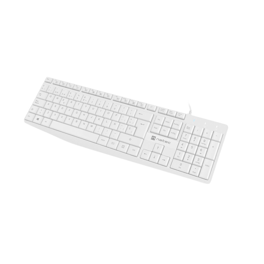 Tastatur Natec NAUTILUS SLIM Spansk qwerty image