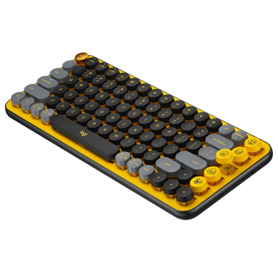 Tastatur Logitech POP Fransk Gul AZERTY image