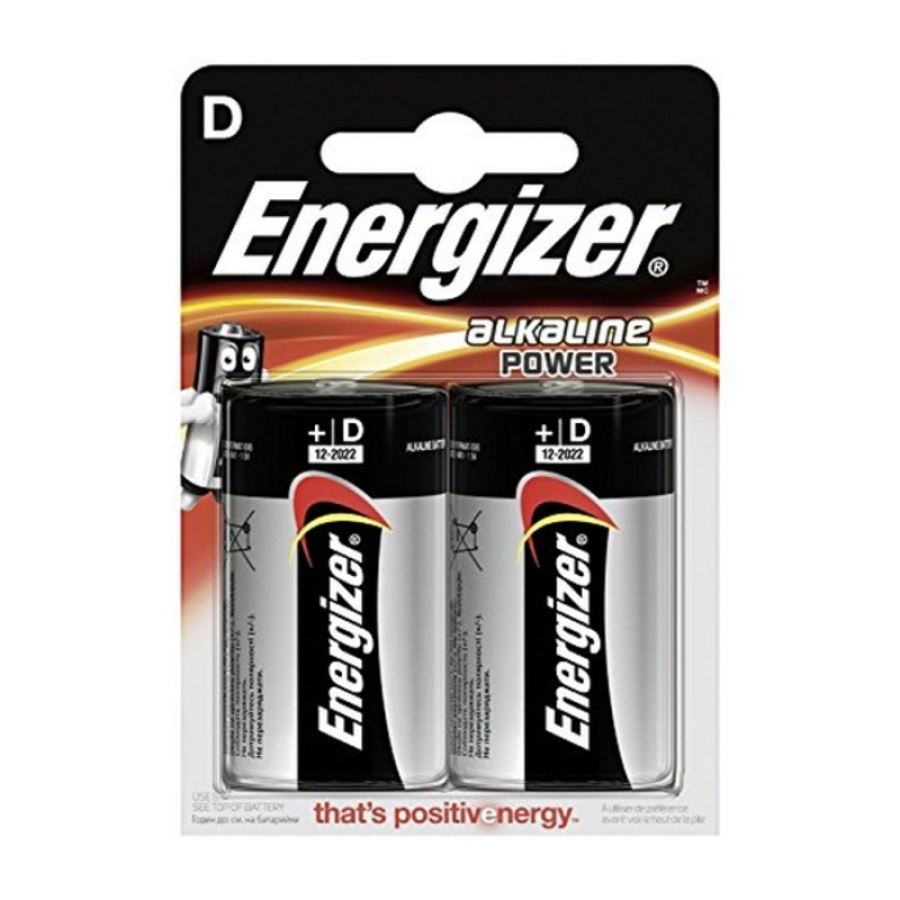 Batterier Energizer Alkaline Power D LR20 (2 uds) image
