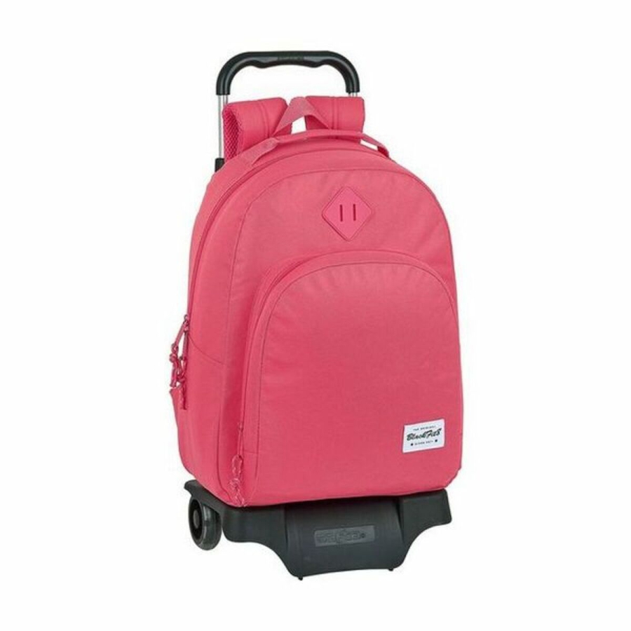 Skolerygsæk med Hjul 905 BlackFit8 M313G Pink (32 x 42 x 15 cm) image