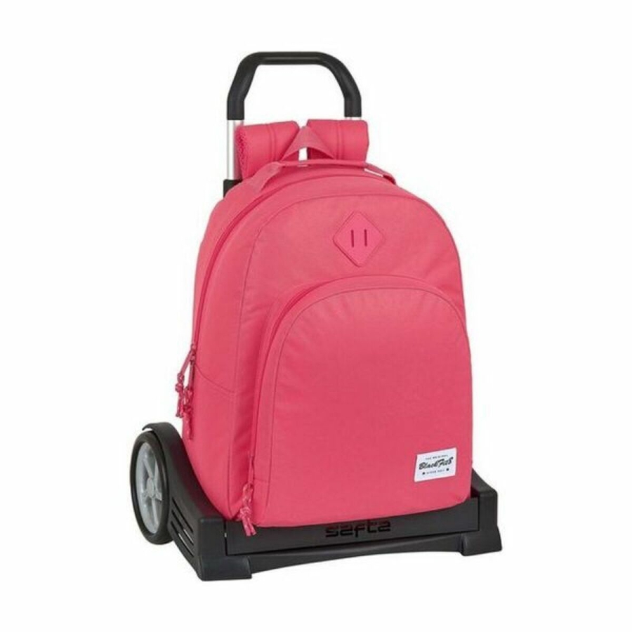 Skolerygsæk med Hjul Evolution BlackFit8 M860A Pink (32 x 42 x 15 cm) image