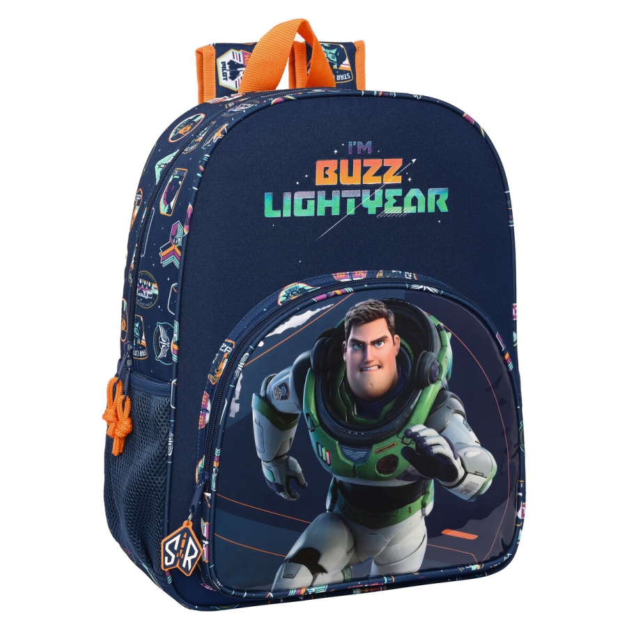 Skoletaske Buzz Lightyear Marineblå (33 x 42 x 14 cm) image