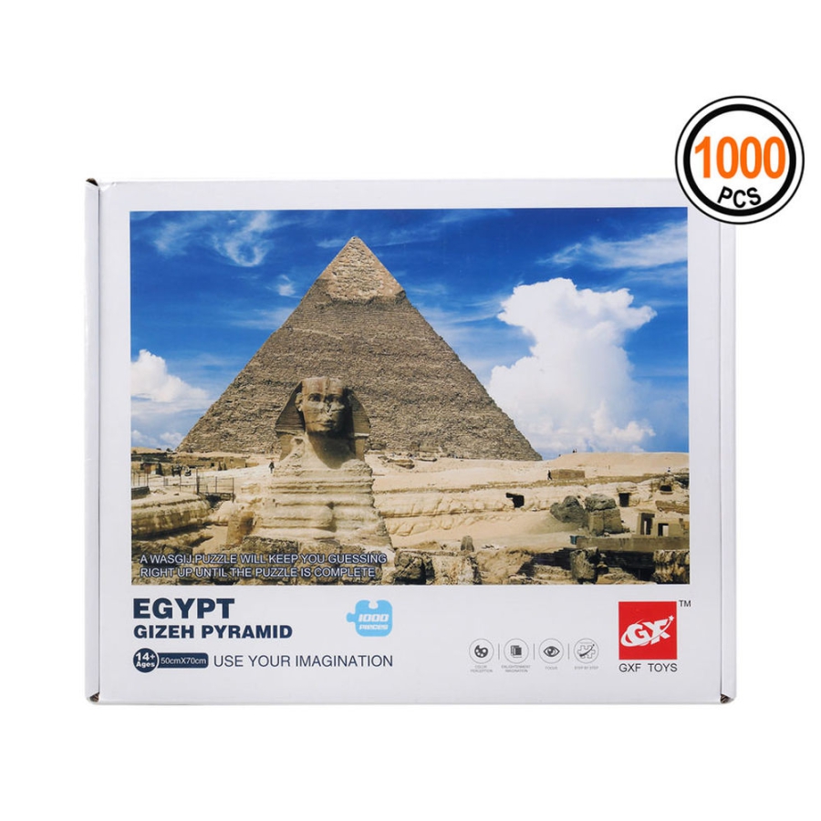 Puslespil Egypt Gizeh Pyramid 1000 pcs image
