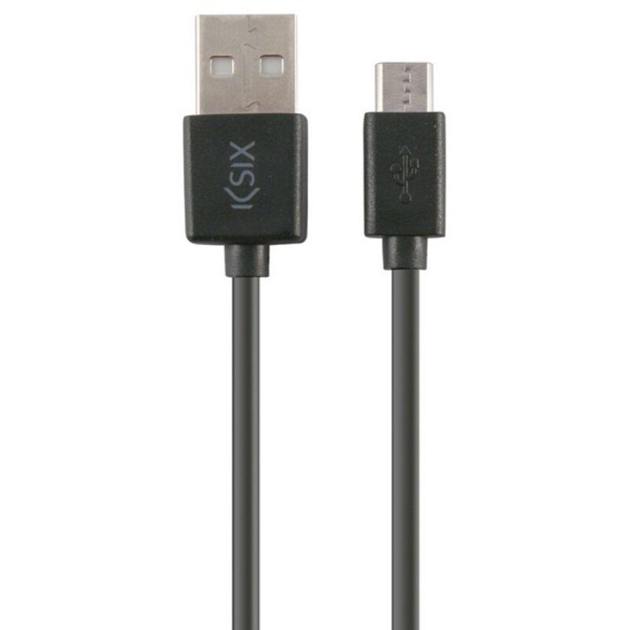 USB-kabel til Micro USB Contact 1 m Sort image