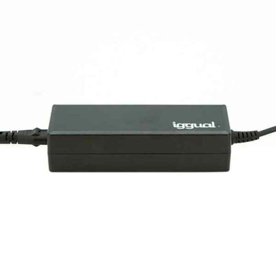 Laptop-oplader iggual IGG316986 90 W Sort image
