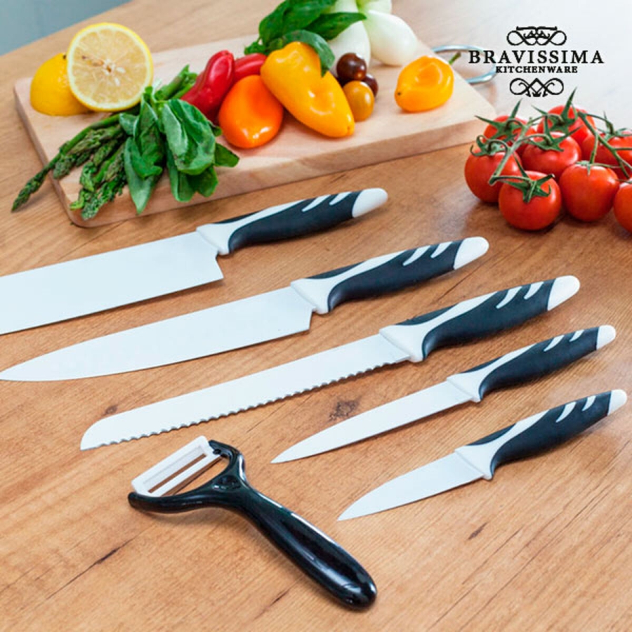 Knivsæt Bravissima Kitchen Swiss Chef (6 pcs) image