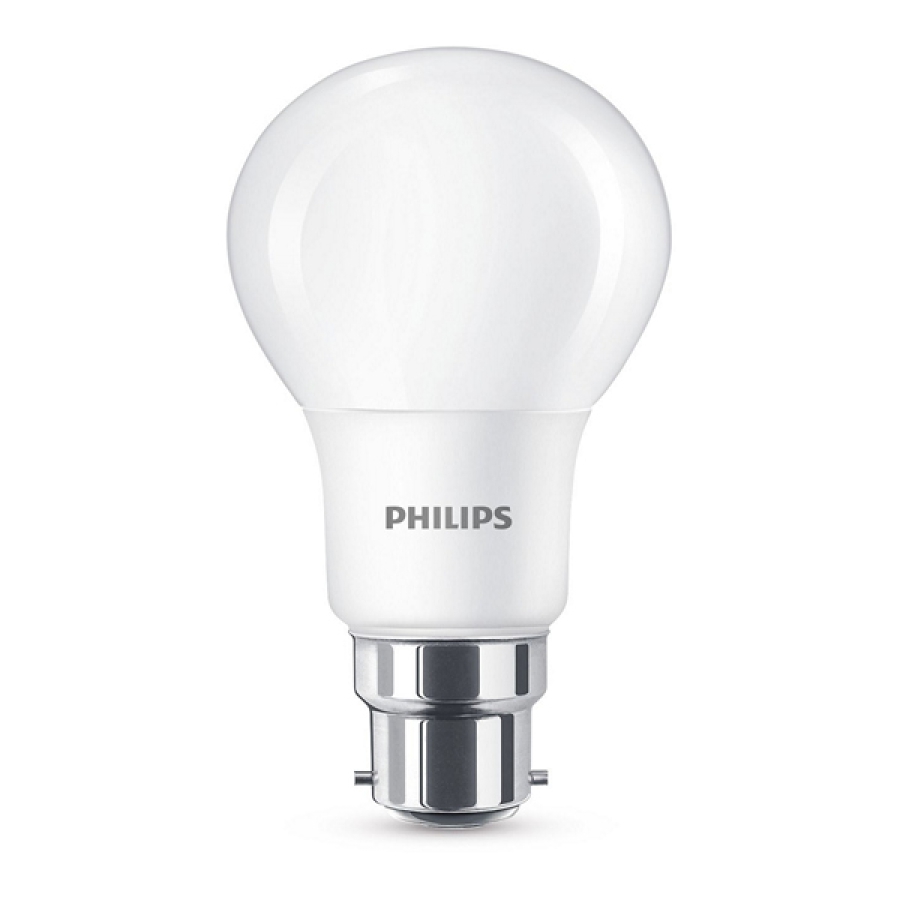 Sfærisk LED pære Philips 8W A+ 4000K 806 lm Varmt lys image