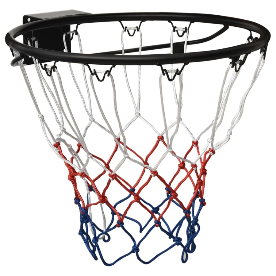 Basketkurv 45 Cm Stål Sort image