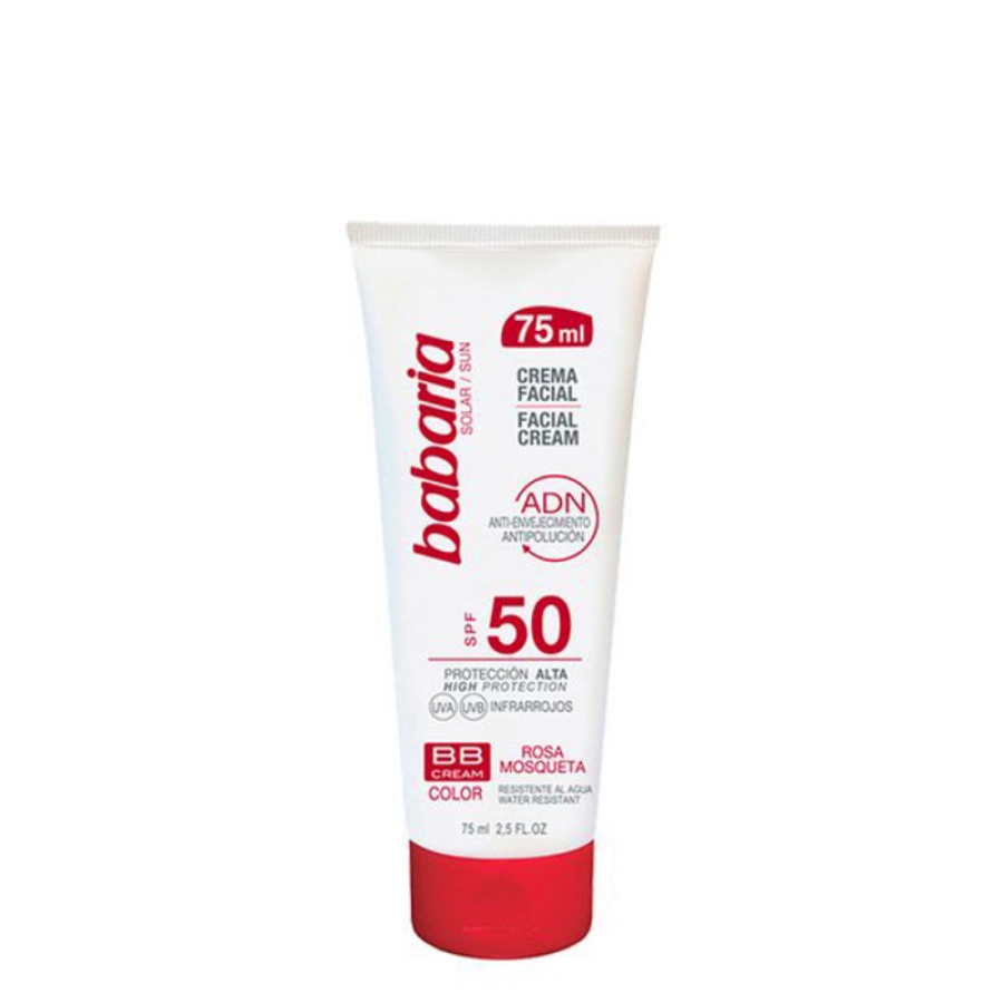 Ansigtscreme Adn Bb Cream Babaria SPF 50 (75 ml) image