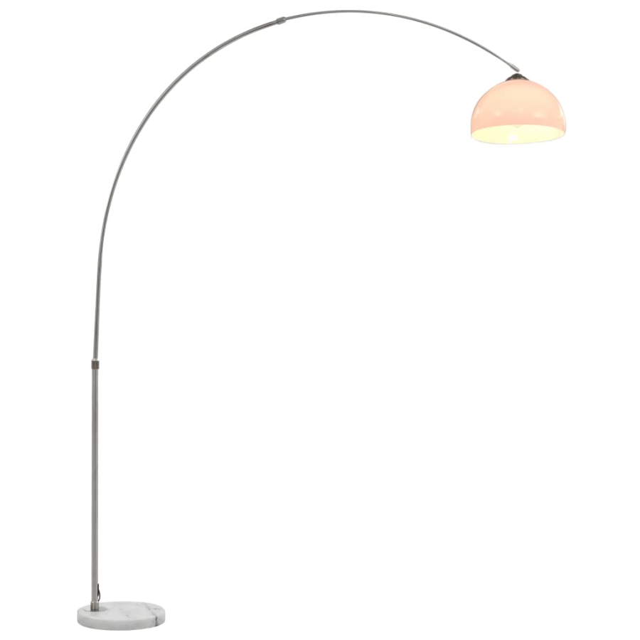 Buet Lampe 60 W E27 200 Cm Sølvfarvet  image