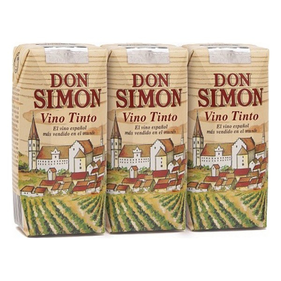 Rødvin Don Simon (3 x 187 ml) image