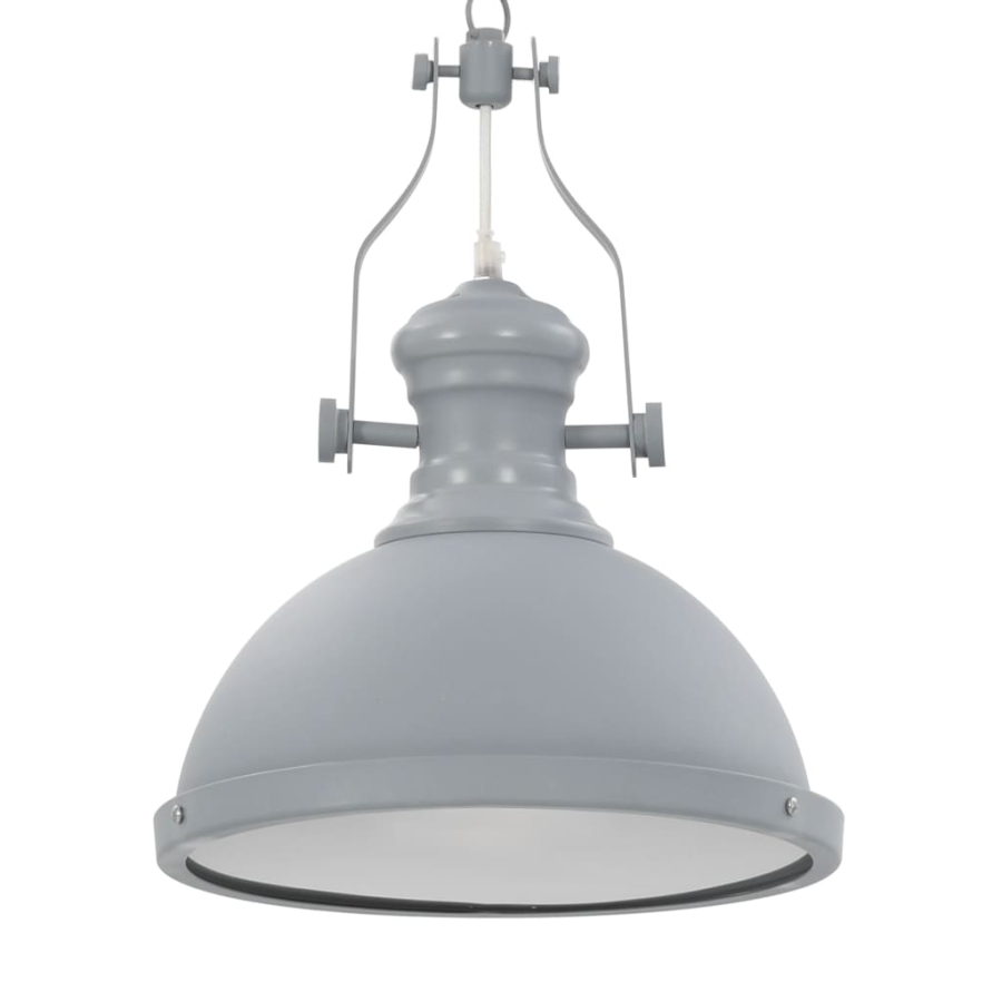 Loftslampe Rund E27 Grå  image