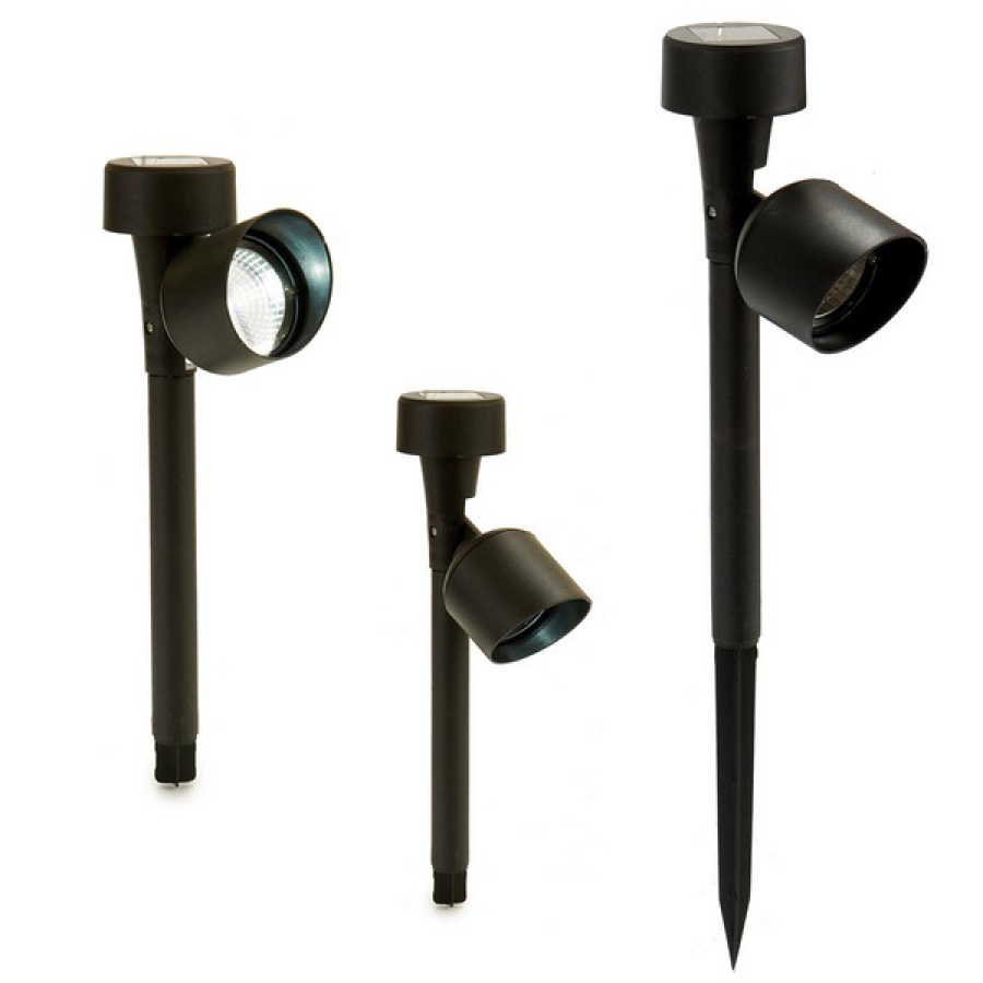 Solcellelampe Sort Polypropylen (PP) Sort image