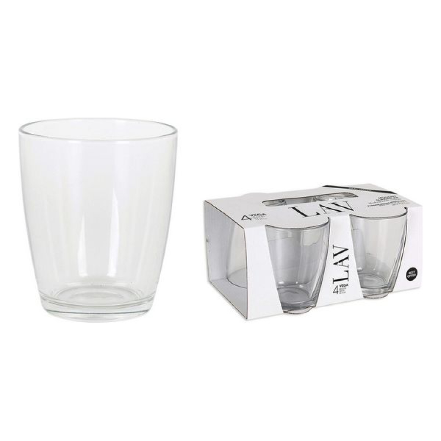 Glassæt LAV Vega 340 ml Krystal (4 uds) (340 cc) image