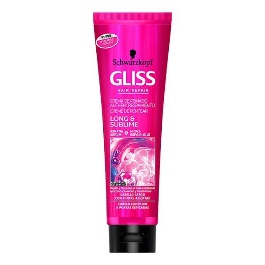 Regenererende til Spaltede Hårspidser Gliss Long & Sublime Schwarzkopf (100 ml) image