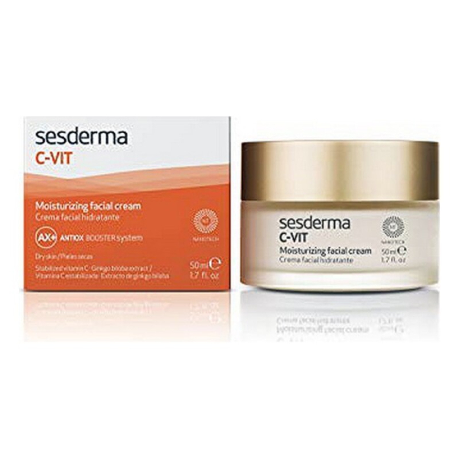 Fugtgivende ansigtscreme C-vit Sesderma (50 ml) image