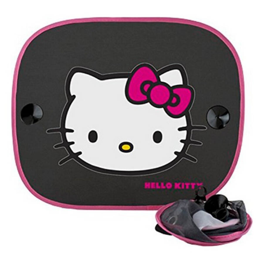 Bil solskærm Hello Kitty KIT3014 Børns (44 x 36 cm)(2 pcs) image