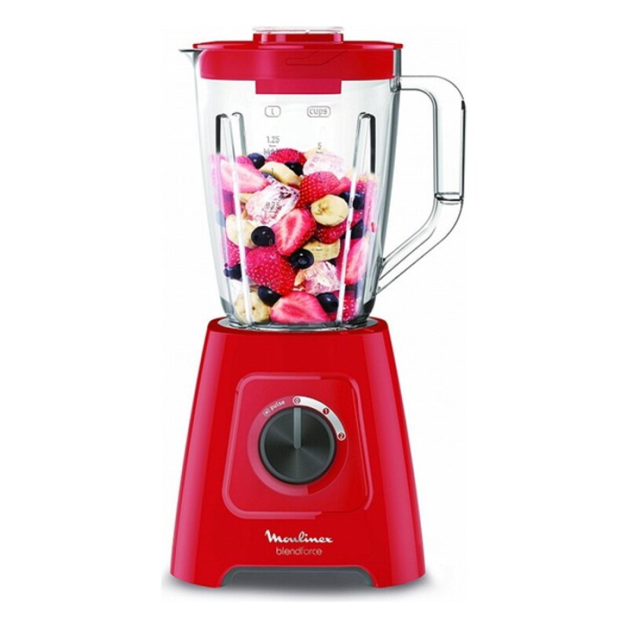 Kop-blender Moulinex LM4205 1,25 L 600W Rød 550 W (2 L)     image