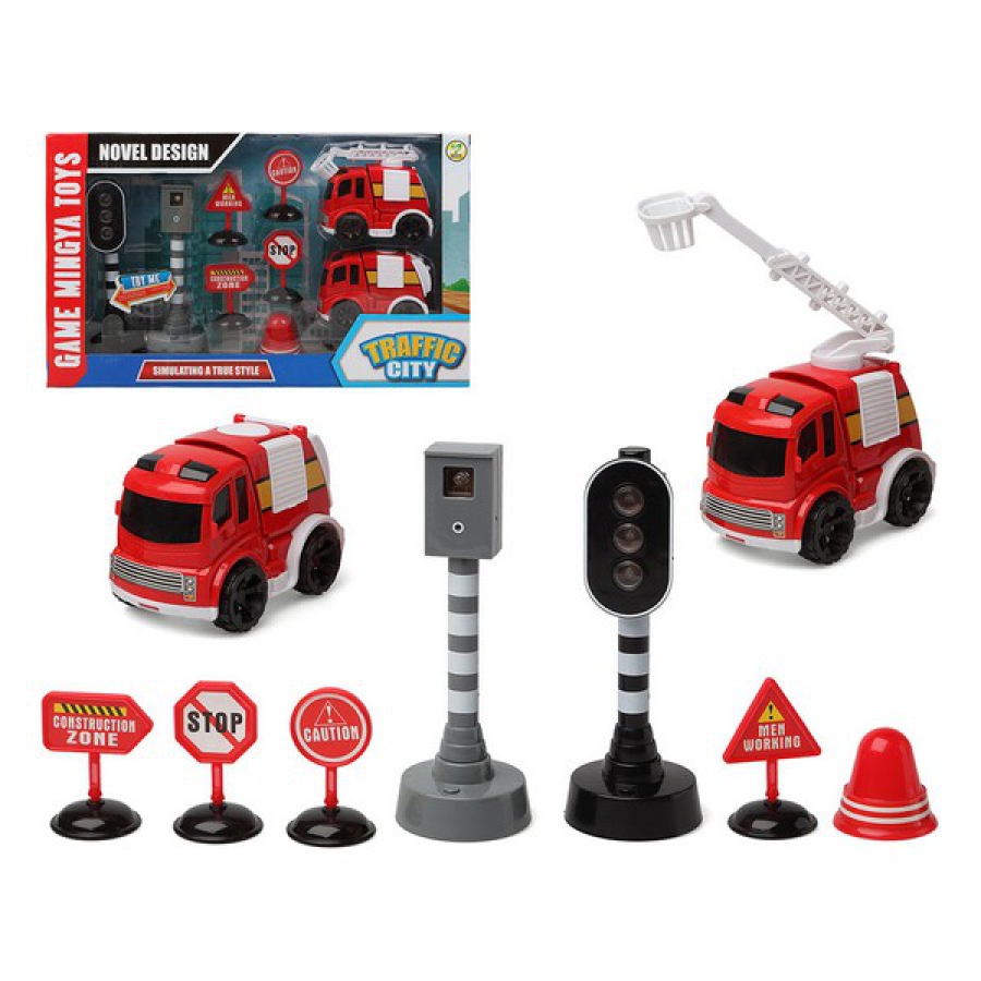 Brandbil Traffic City 112840 (9 pcs) image