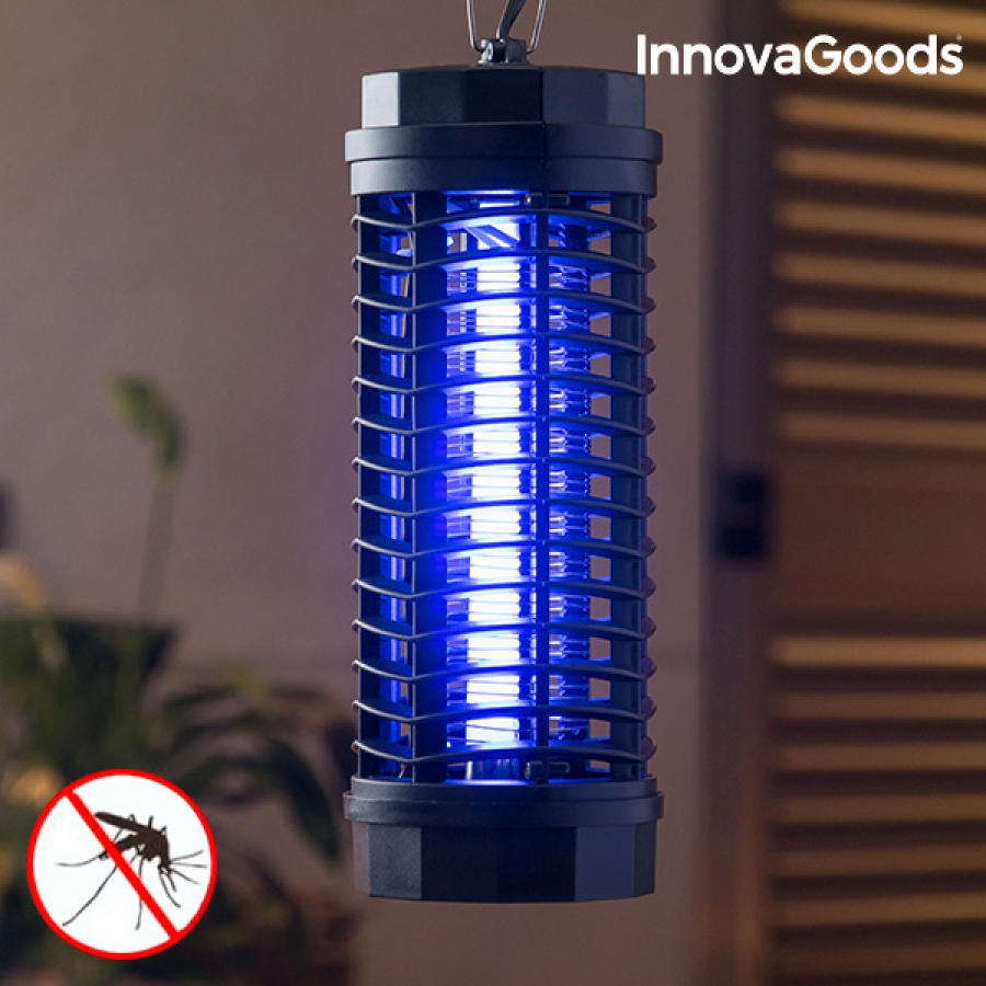 InnovaGoods Anti-Myg Lampe KL-1800 6W Sort  image