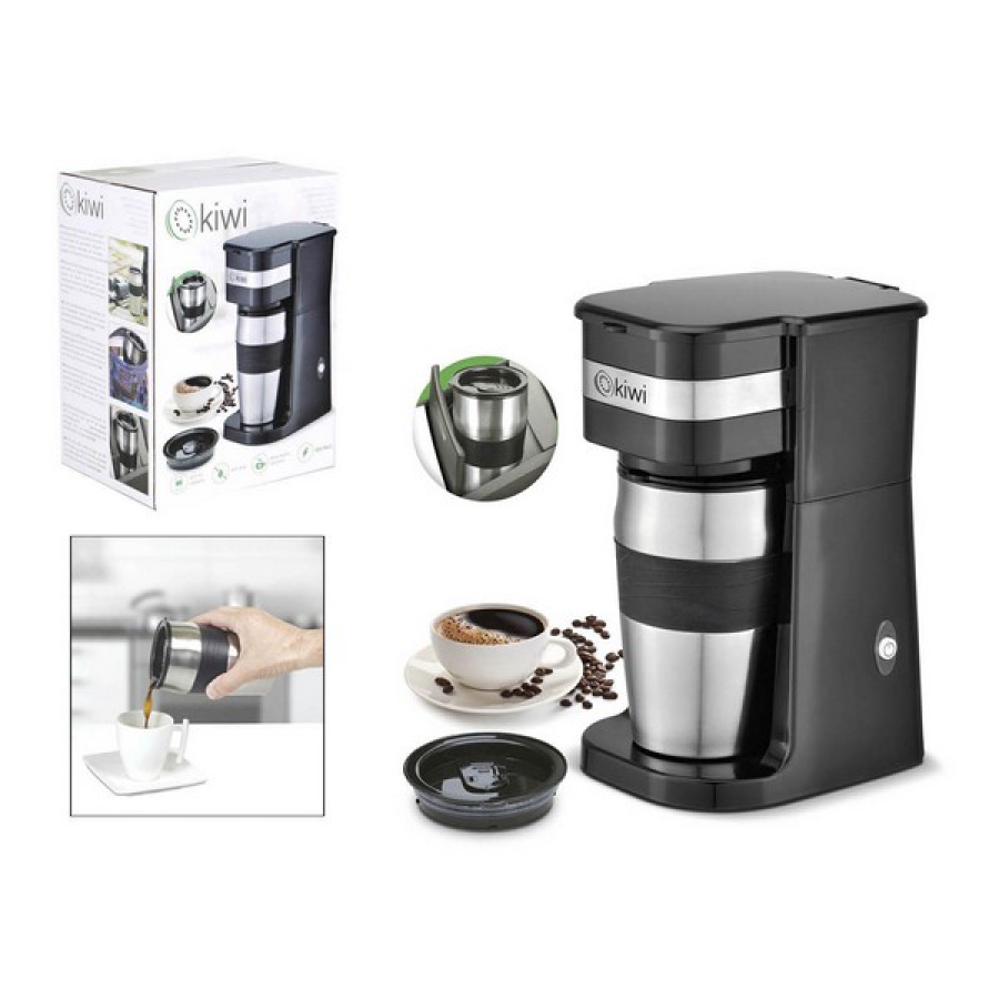 Elektrisk kaffemaskine Kiwi KCM-7505 420 ml 750W Sort     image