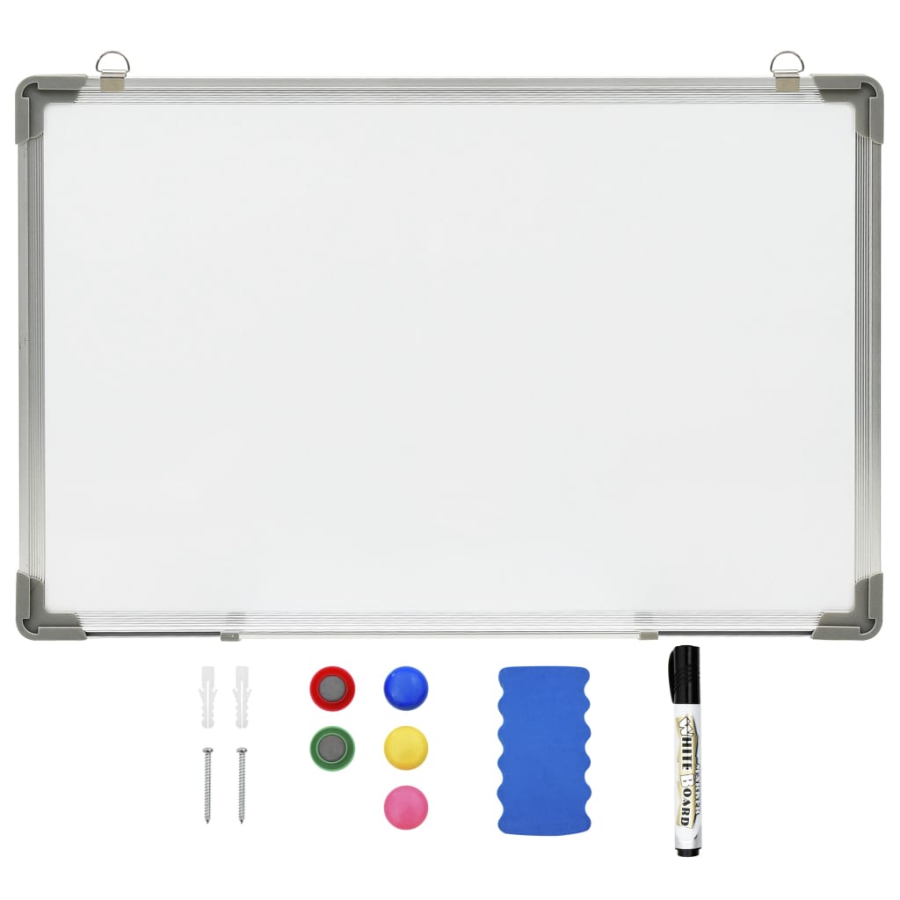 Magnetisk Whiteboard 60X40 Cm Stål Hvid  image