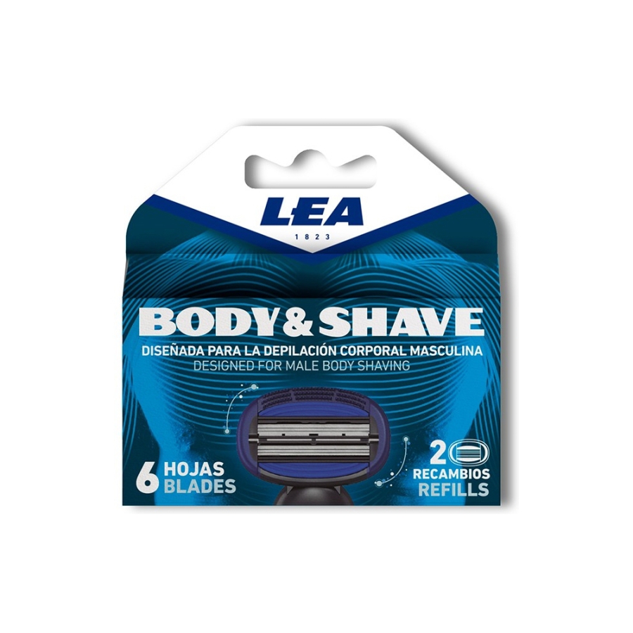 Barberblad til udskiftning til barbermaskine Lea Body Shave (2 uds) image