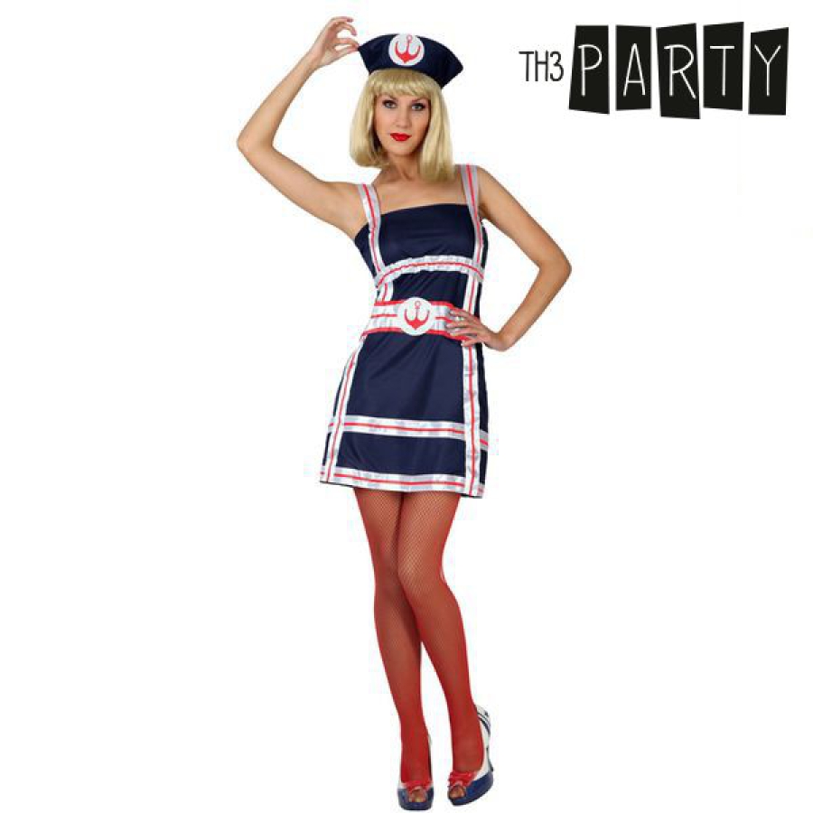 Kostume til voksne 825 (2 pcs) Matros kvinde image