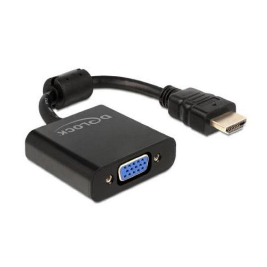 HDMI til VGA DELOCK 65512 Sort image