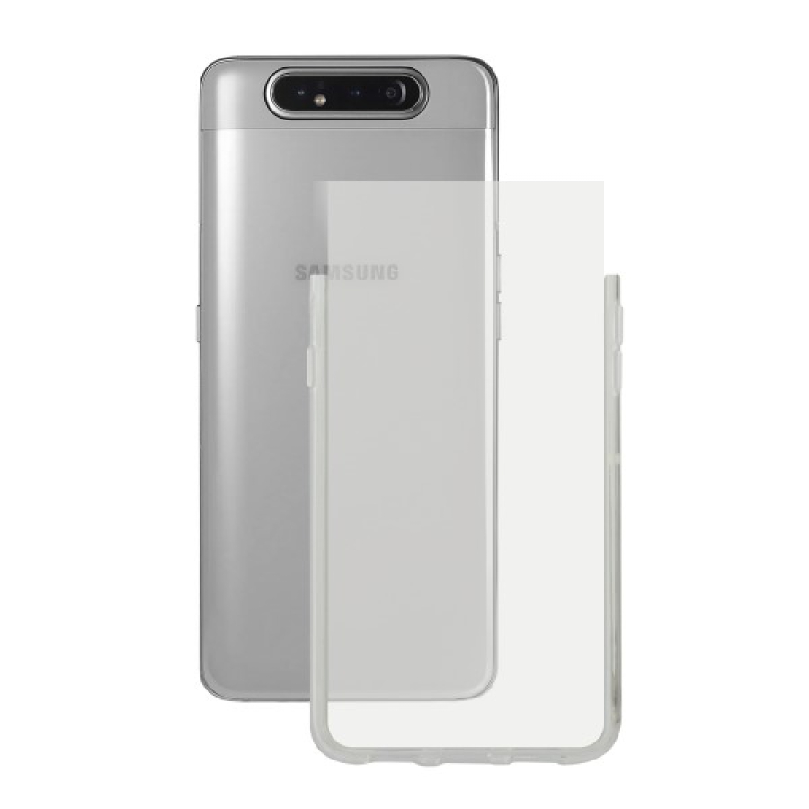 Mobilcover Samsung Galaxy A90 KSIX Gennemsigtig image