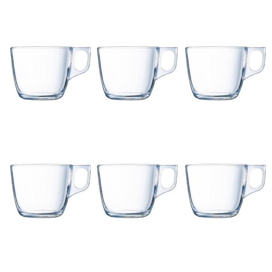 Dele kaffekopsæt Luminarc 6 pcs Gennemsigtig (22 cl) image