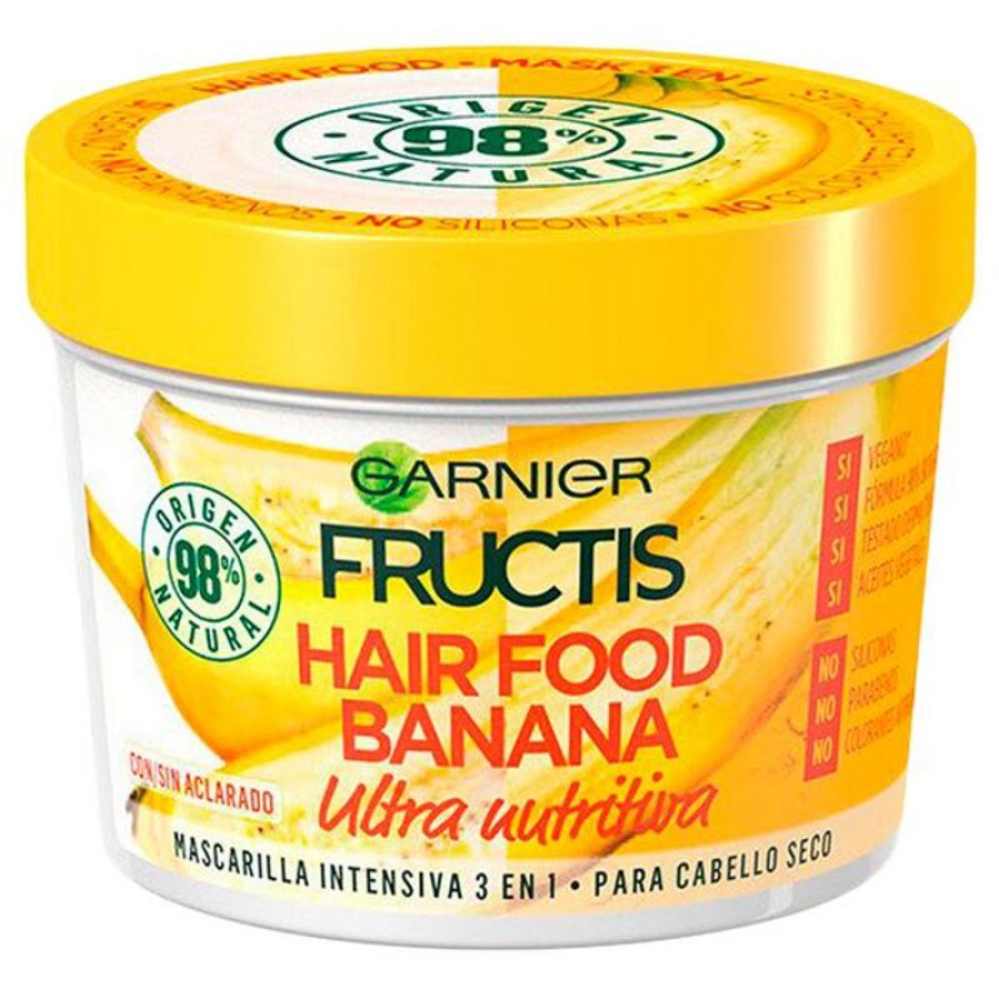 Nærende hårmaske Ultra Hair Food Banana Fructis (390 ml) image
