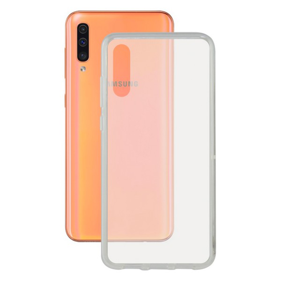 Mobilcover Galaxy A50 KSIX Flex Gennemsigtig image