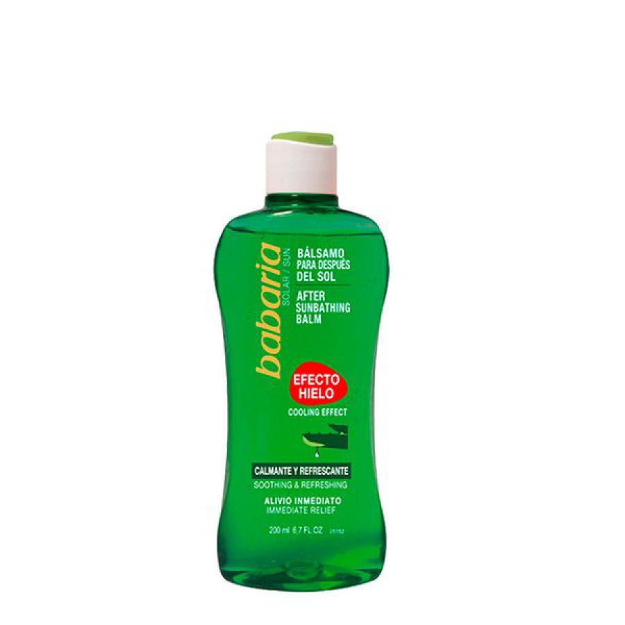 After Sun med kølende effekt Aloe Vera Babaria (200 ml) (200 ml) (Unisex) image