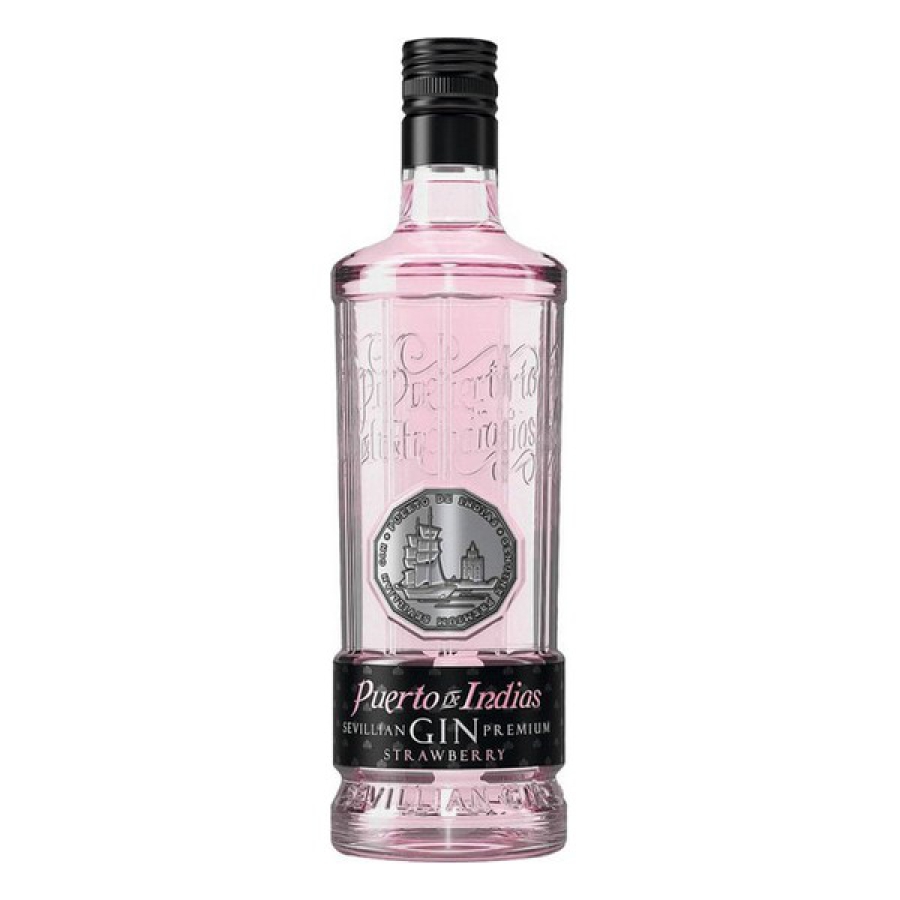 Gin Puerto Indias Jordbær (70 cl) image