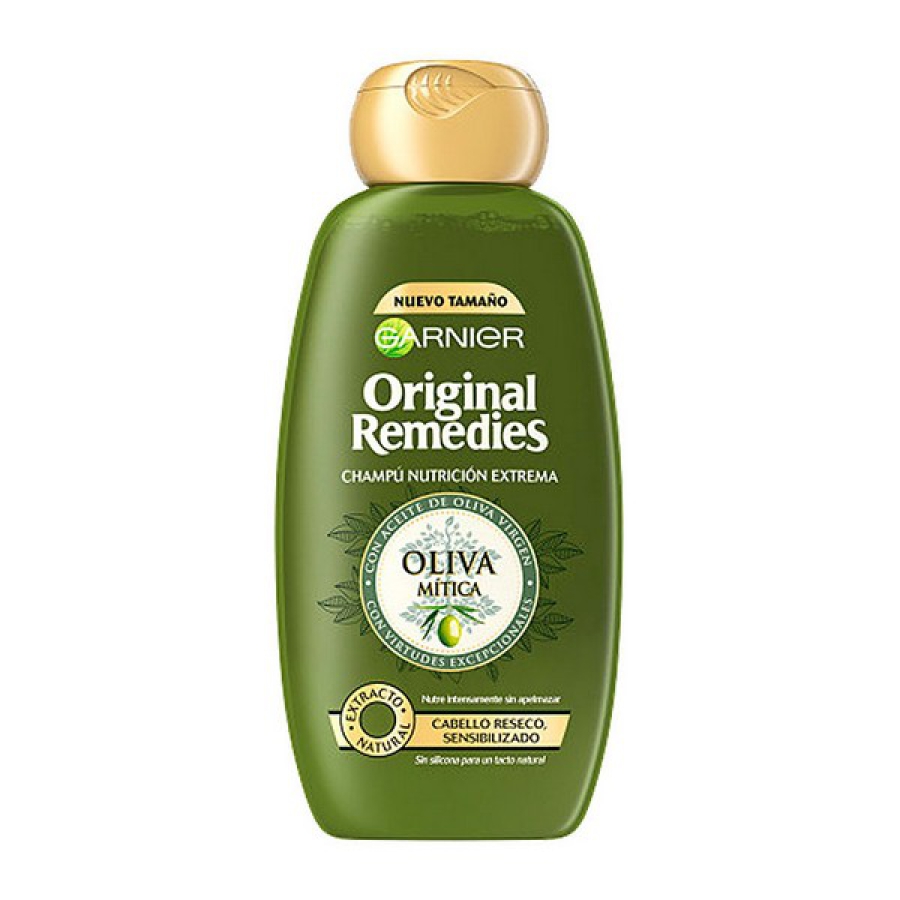 Nærende shampoo Original Remedies Garnier Tørt hår (300 Ml) image