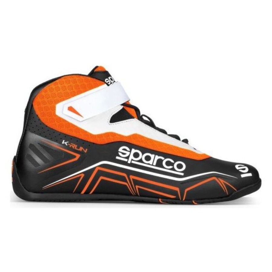 Racing støvler Sparco Hvid Sort Orange (Størrelse 46) image