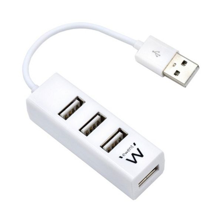 USB Hub Ewent EW1122 Hvid     image