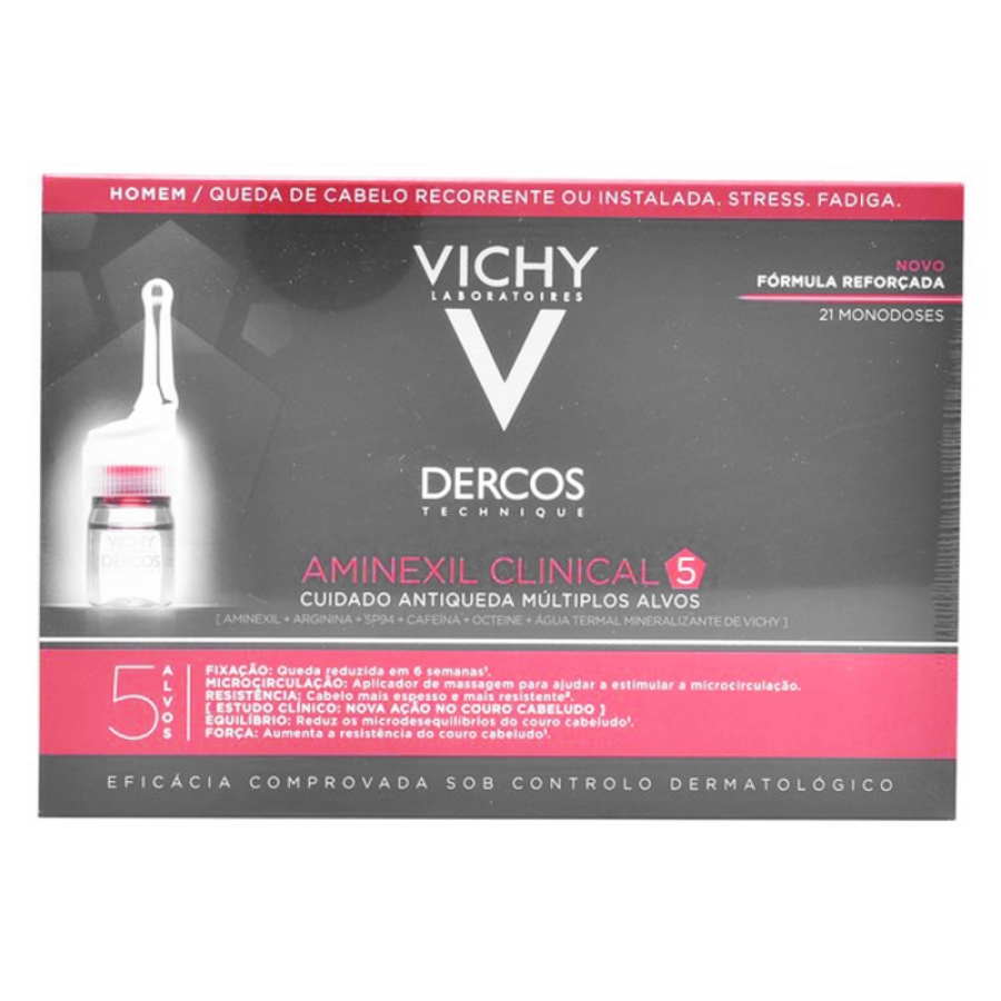 Anti-hårtab behandling Dercos Vichy (21 uds) image
