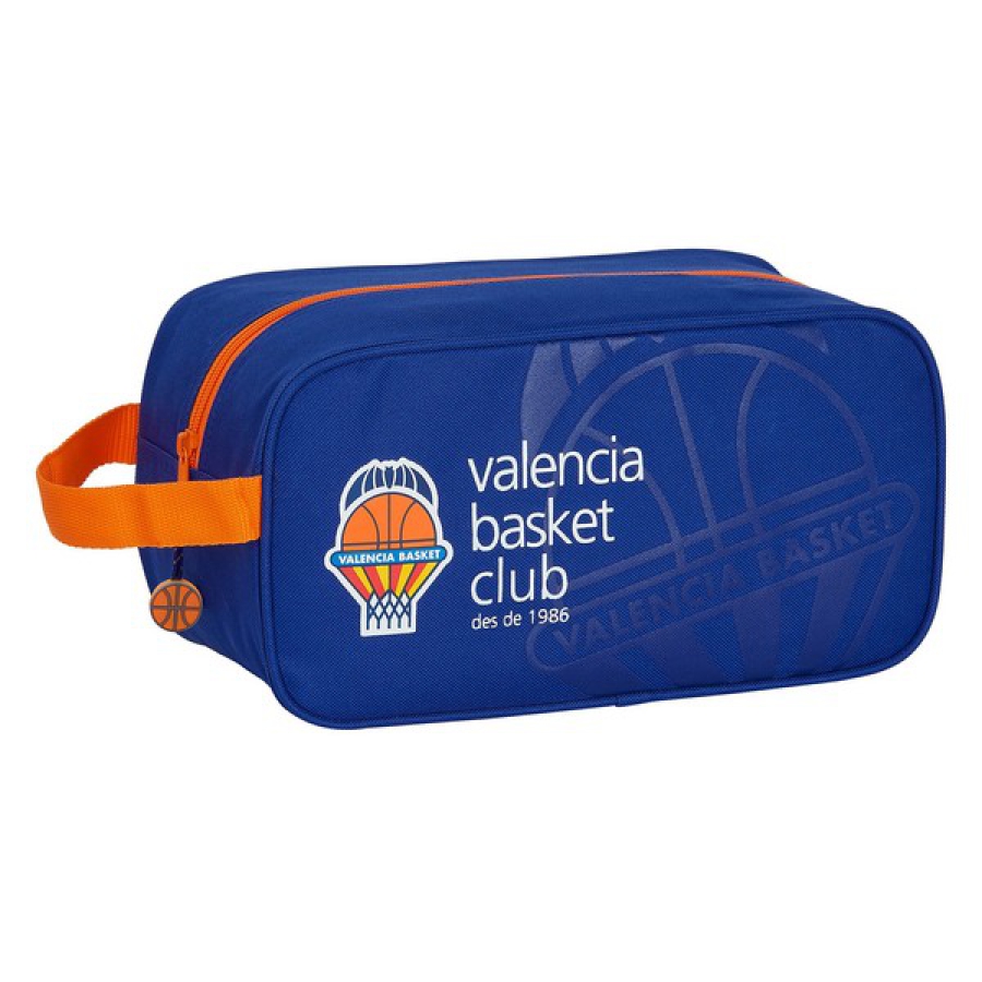 Rejseskotaske Valencia Basket Blå Orange (29 x 15 x 14 cm) image