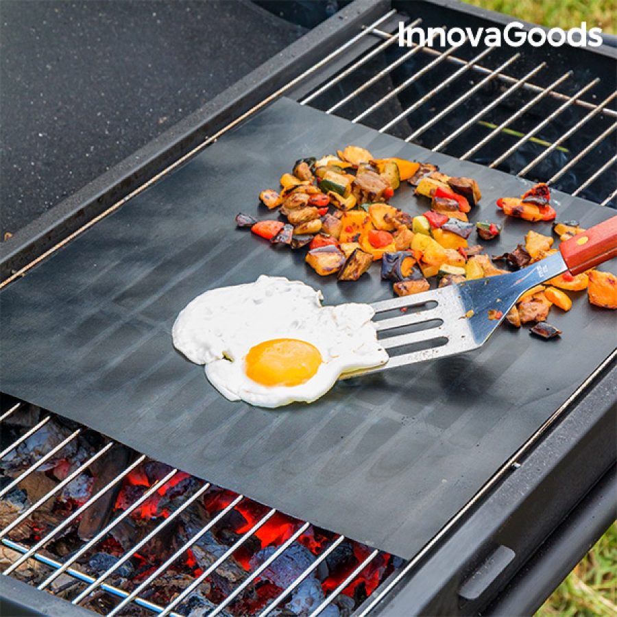  InnovaGoods Ovn- og Grillmåtte (Pakke med 2)     image